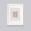 Wholesale White Wooden Deep Shadow Box Photo Frame For Hanging Picture