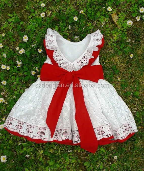 Bambin Filles Rouge Robe De Noel Bebe Enfants Espagnol Fait Main Dentelle Robe Buy Robe Espagnole Faite A La Main Pour Bebe Robe De Noel Rouge Pour Enfant En Bas Age Robe En