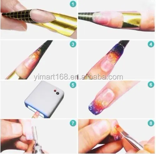 Fusion Keratin Nail U Tip Glue Rebonds Re Bonds For Hair Full Set