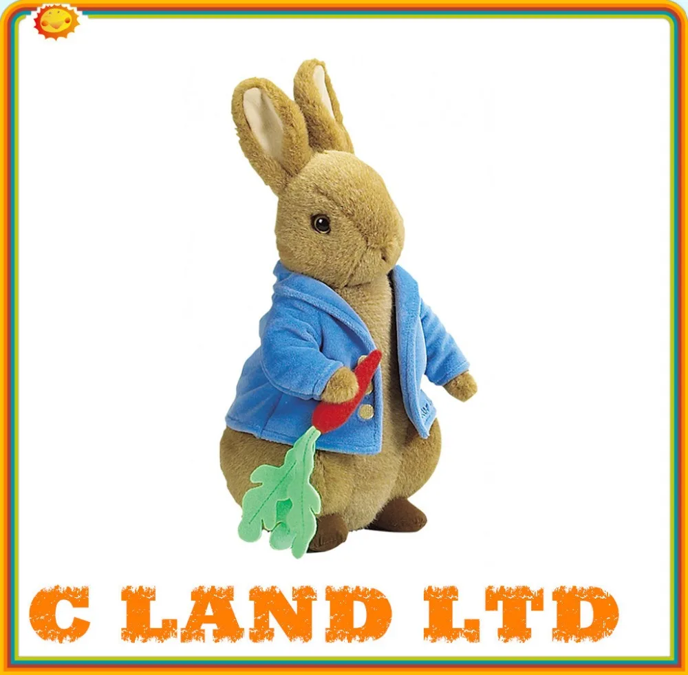 old brown peter rabbit toy