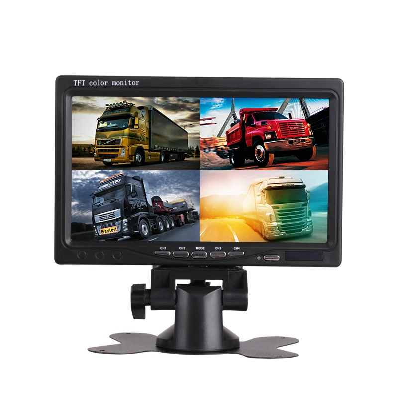 Ahd1080p Car Reverse Screen 7 Inch Truck Rear View Monitor For Bus Auto