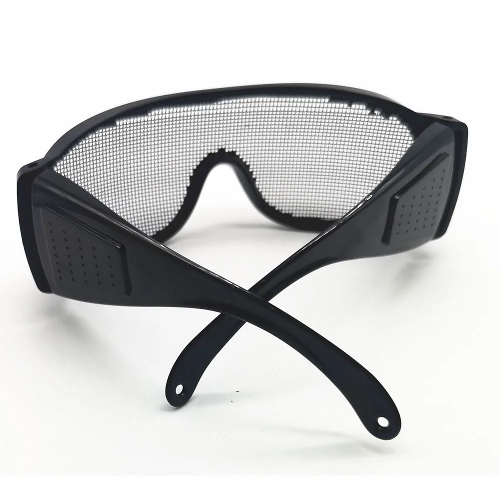Очки производственные сетчатые чёрные. Проволочные очки. Очки сетчатые защитные для чего используются.