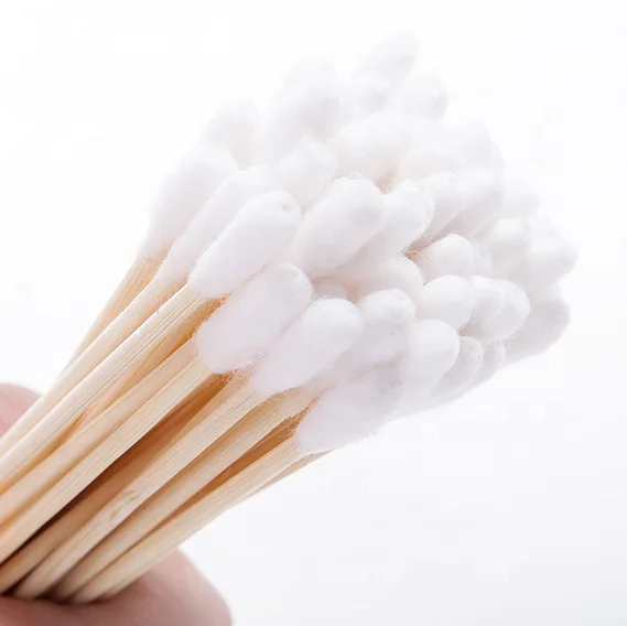 Disposable Sterile Medical Supply Organic Absorbent Cotton Wool Swab