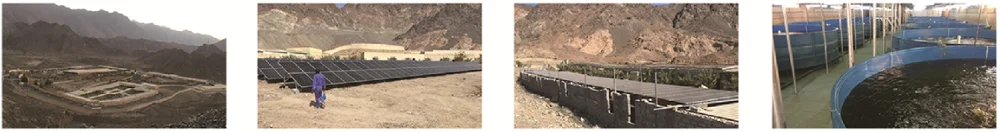 160KW Solar power pump system