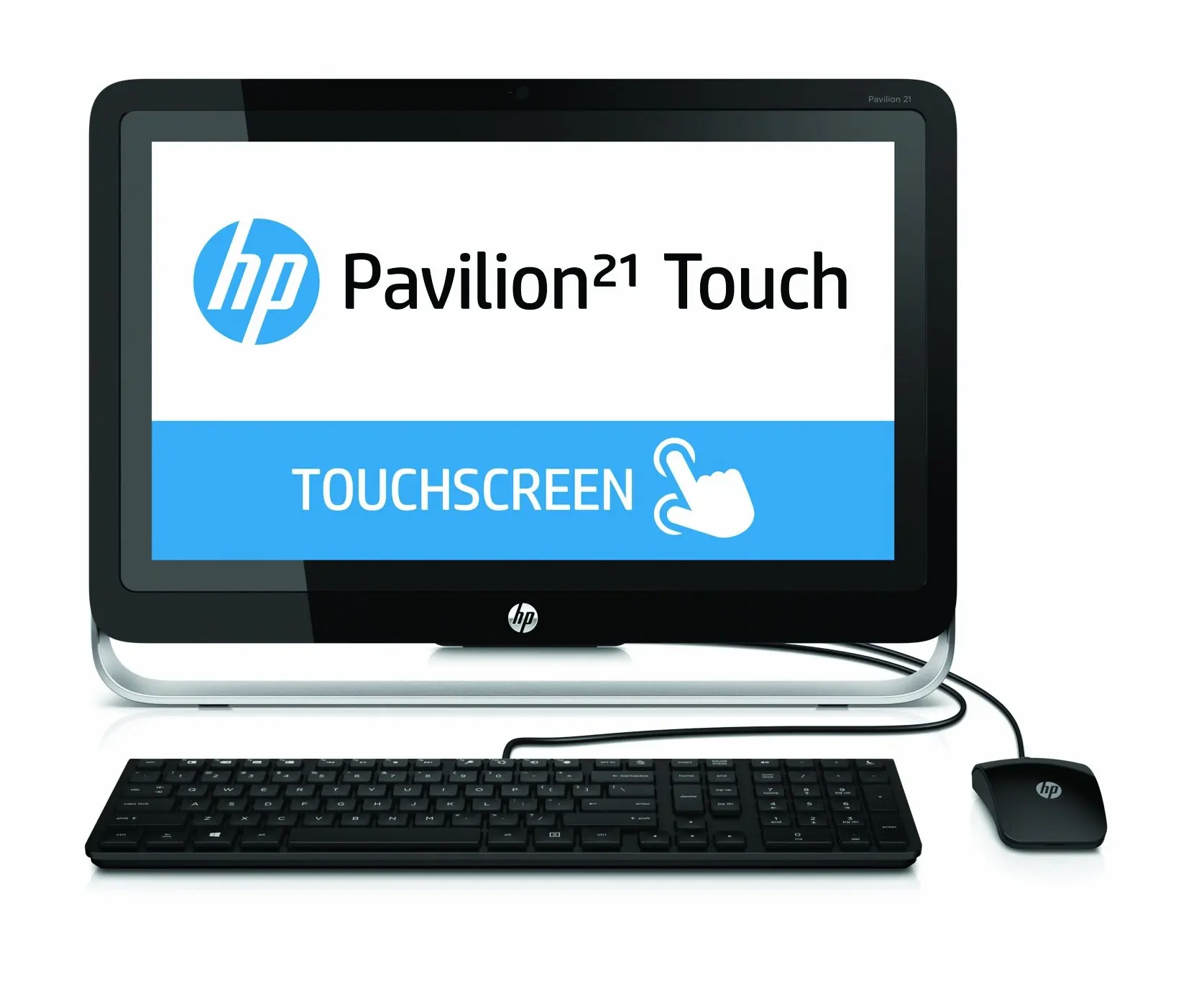 Buy HP Refurbished Black Pavilion TouchSmart 21-H010 All-in-One Desktop