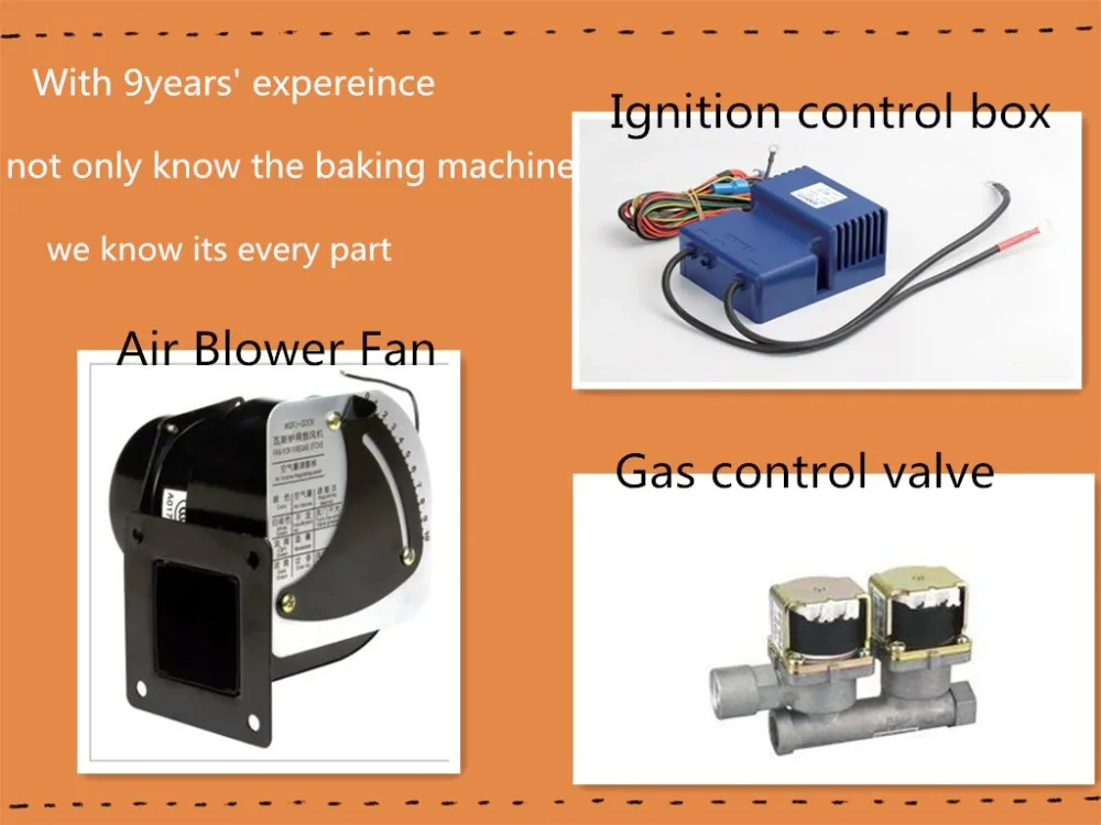 Gas Oven Air Blower, 220 V, 100 W - detail 8