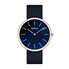 Most popular japan gl20 movement custom logo minimalist sky star dial simple rose gold round case ultra thin unisex wrist watch