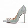 Oem Crystal Wedding Shoes Pointed Toes High Heel Women PUMP Shoes