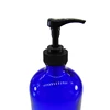 beauchy 2019 factory price 480ml blue glass bottle with plastic lid