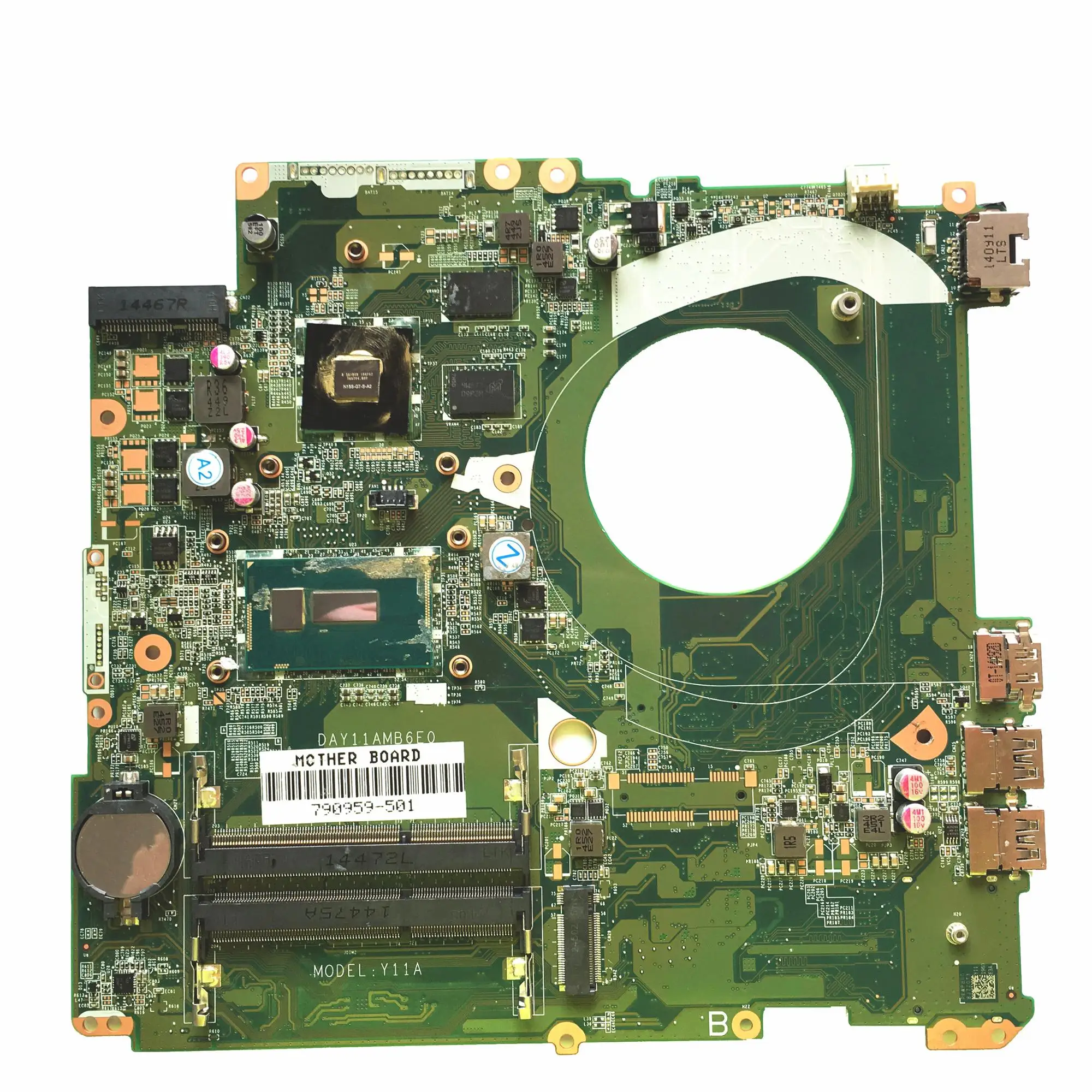 High Quality Laptop Motherboard For Hp 17-f M7-k 17-p 790959-501 ...