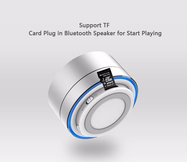 Mini Wireless Portable Subwoof Handsfree Music Audio TF USB FM Speaker Bluetooth - ANKUX.COM