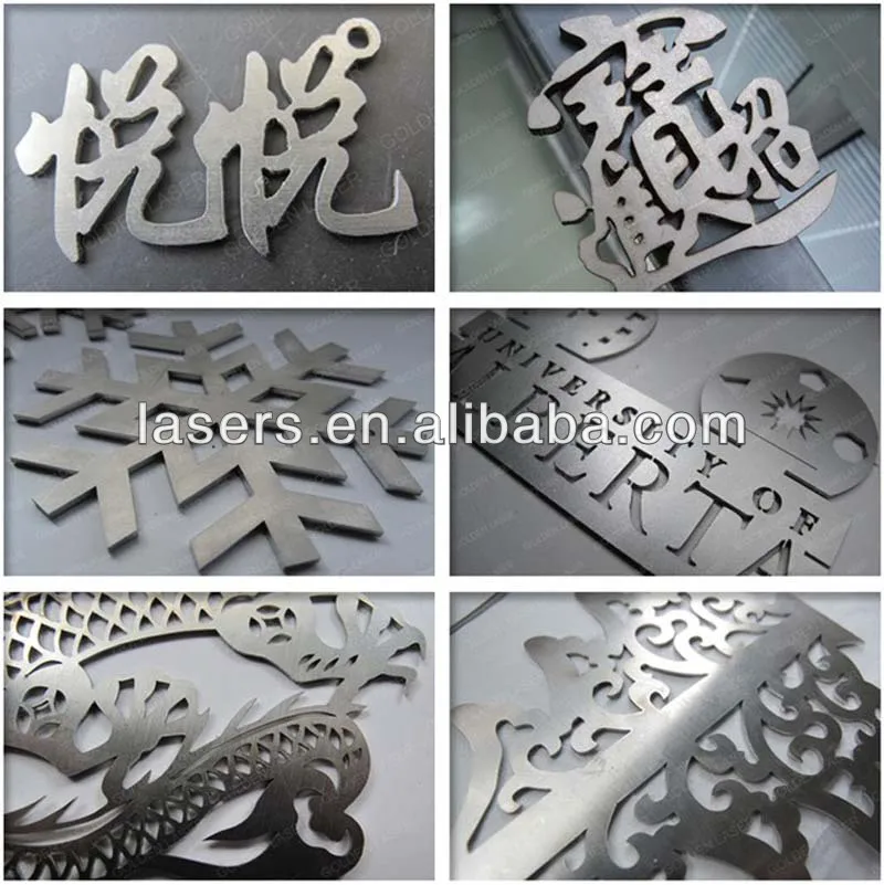 Fiber galvanized iron sheet Laser Cutting Machine / Metal Laser Cutter Eastern, View galvanized