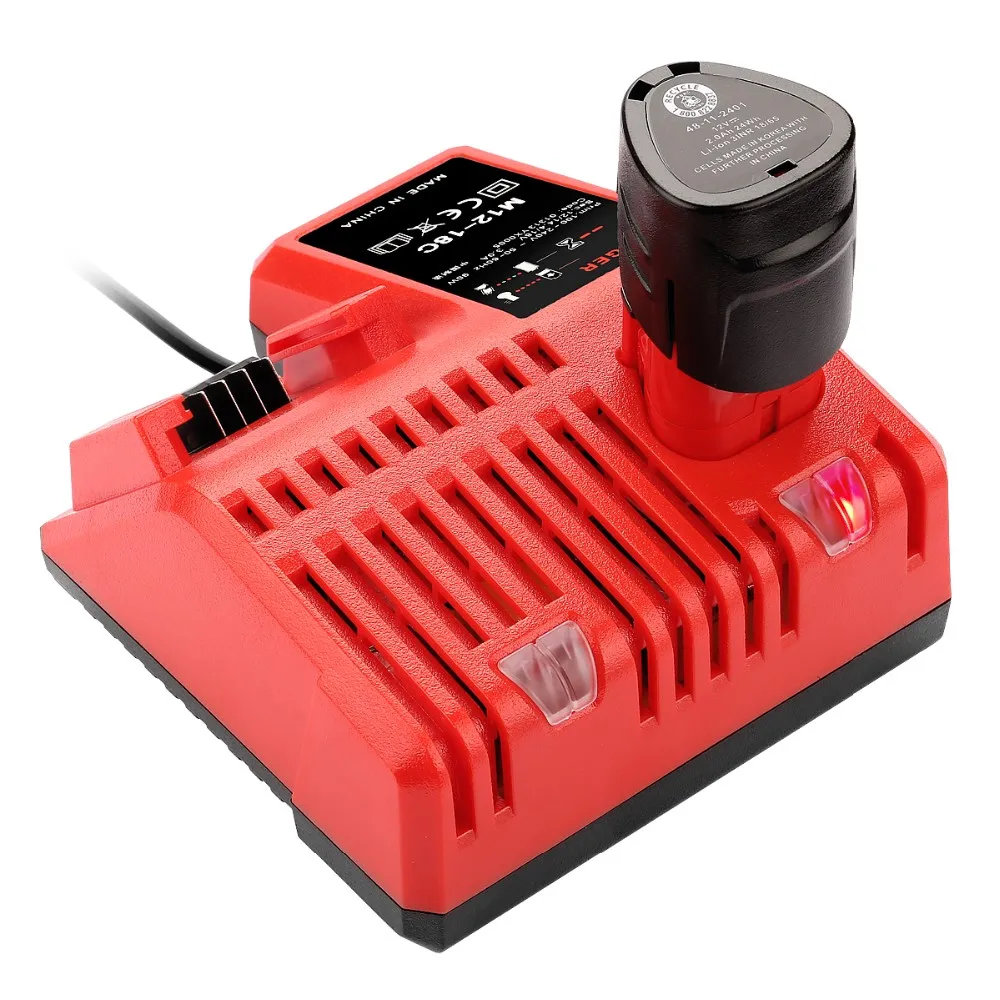 12v-18v 3a Lithium M12 M14 M18b Battery Charger Fast And Safety Multi