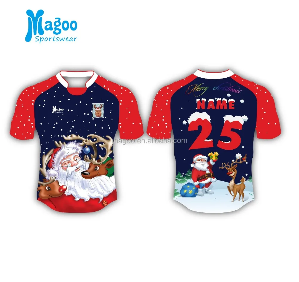 christmas rugby shirts