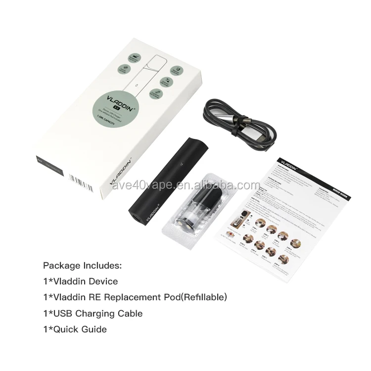 Hot Selling Vladdin RE Ultra Portable Device Replacement Pods Vladdin Re Full Kit