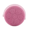 Best sale custom printed beauty & personal care electric face cleanser and massager brush in pink blue and rose red