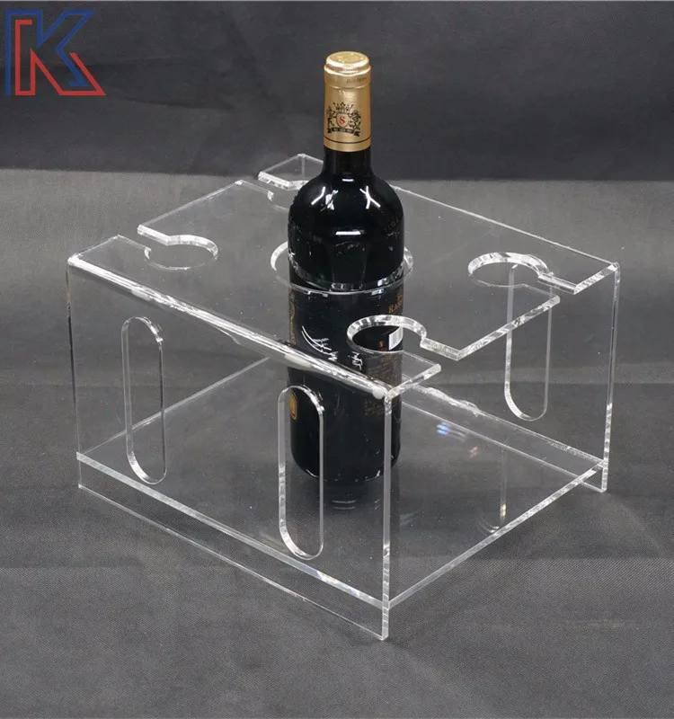 Holder Bottle Display Funky Free Standing Storage Rack Designed