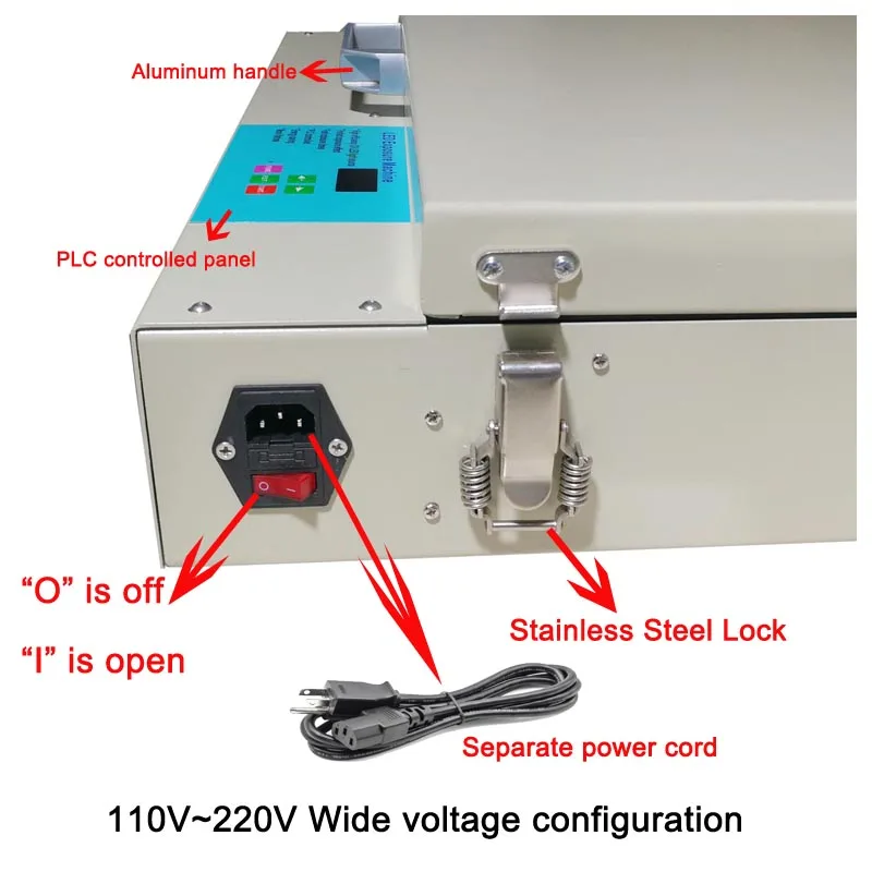 Desktop exposure machine