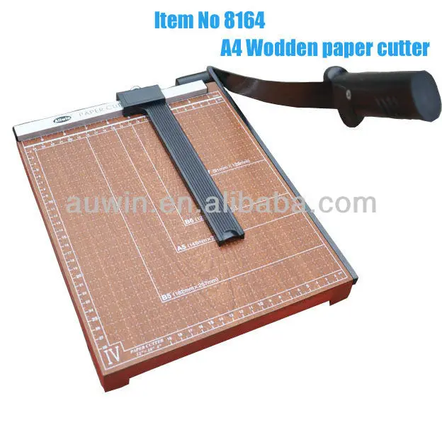 wooden paper cutter