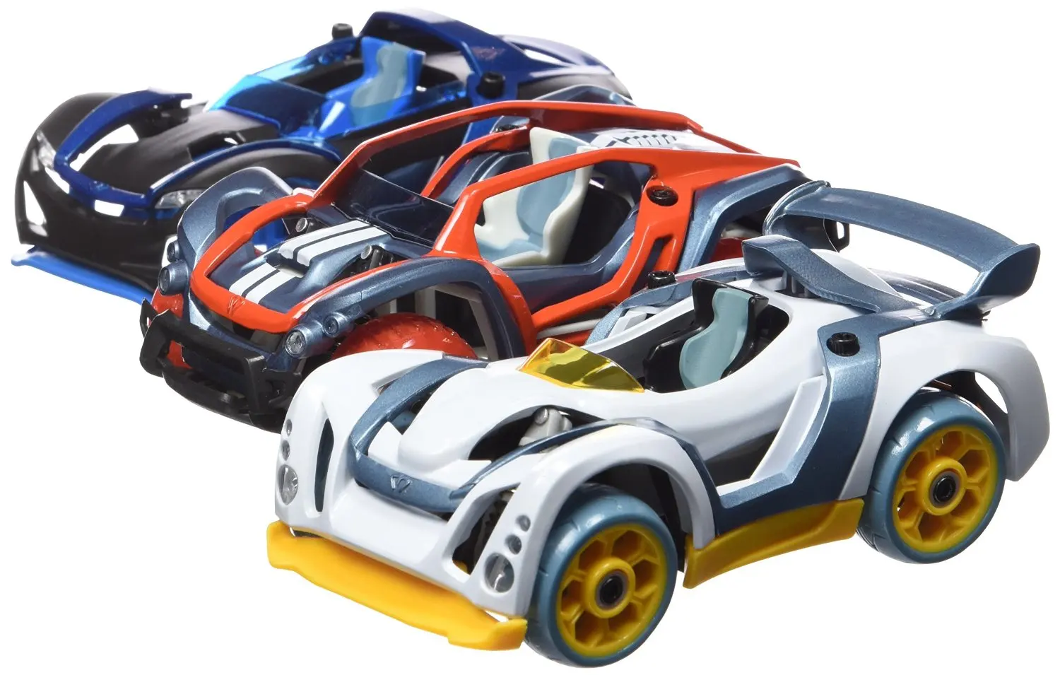 Modarri 3 Pack (S1,X1,T1) Build Your Car Kit Toy Set - Ultimate Toy Car: Make Your Own Car Toy - For Thousands of Designs - Real Steering and Suspension - Educational Take Apart Toy Vehicle