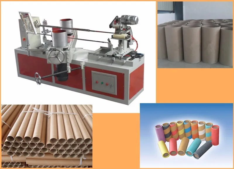 卫生纸卷用高速自动螺旋纸板纸管机/纸芯制造机