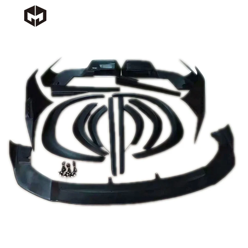 Carbon Fiber Bumpers Grill Spoilers Wheel Arch Side Skirts Wing Rear