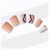 light pink well designed artificial false nails