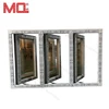 Hurricane impace resistance lamianged glass upvc triple glazed windows for Bahamas