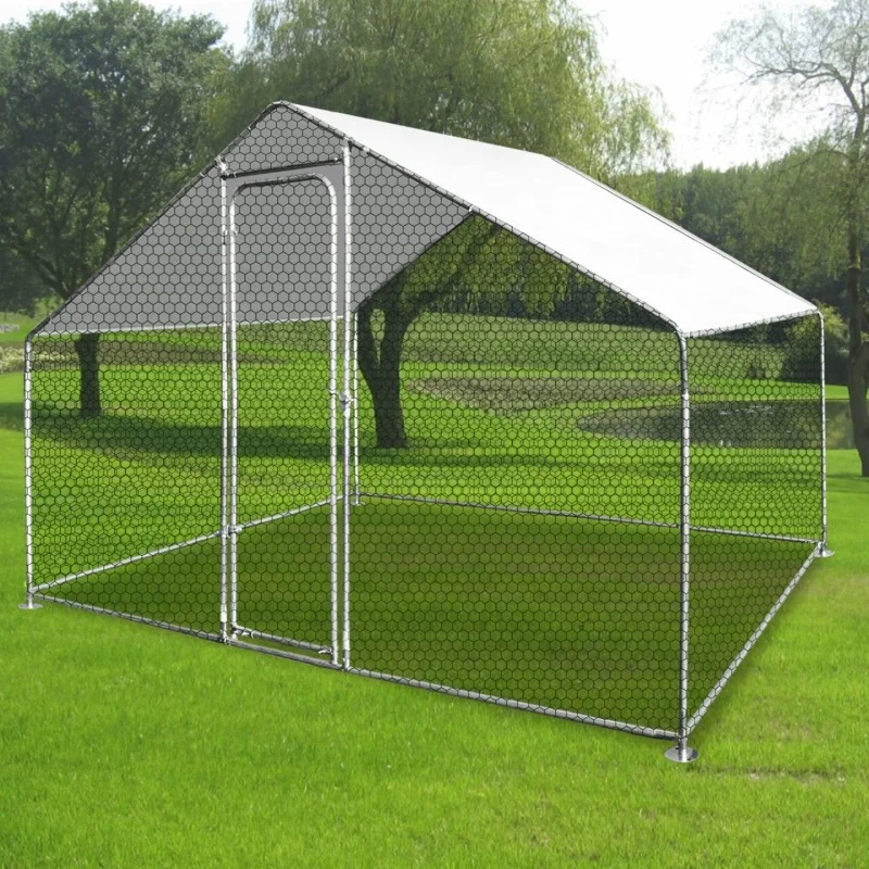 Chicken Run 3m X 3m Walk In Pet Cage Coop For Dog Rabbit Hen Cage Pen