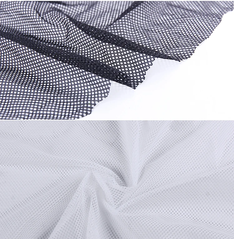 Inner Lining Mesh Fabric Eco Friendly Breathable Clothing Lining