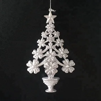 Tree Shape Plastic Christmas Pendent Wholesale Christmas