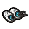 EYE Embroidered Badge Blazer Pocket Sequins Embroidery Patch