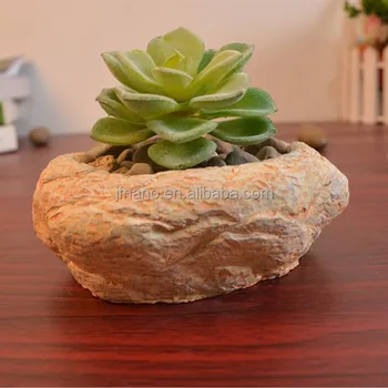 Creative Table Decoration Stone Bonsai Pot