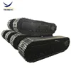 28 tons heavy equipment spare parts steel track undercarriage / crawler base
