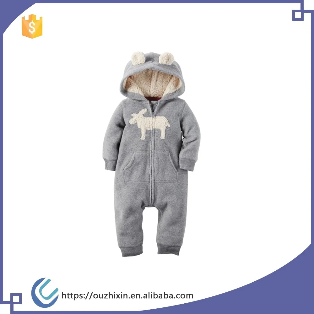 Wholesale Infant Baby Winter Romper Newborn Baby Fancy ...
