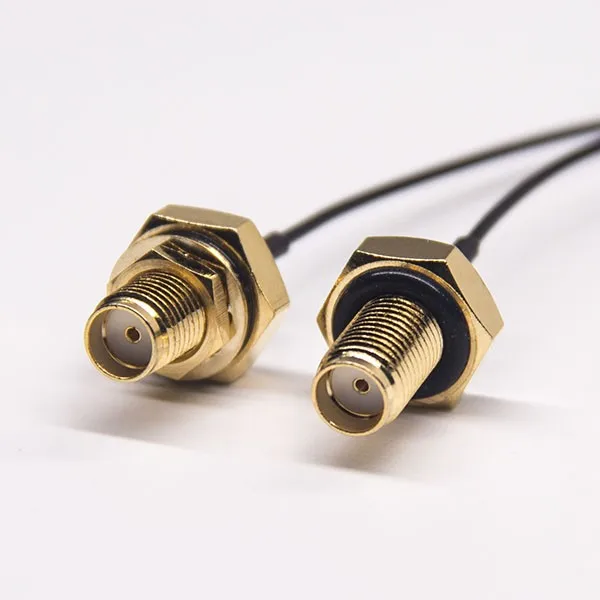 waterproof bulkhead female sma connector to ipex cable assembly