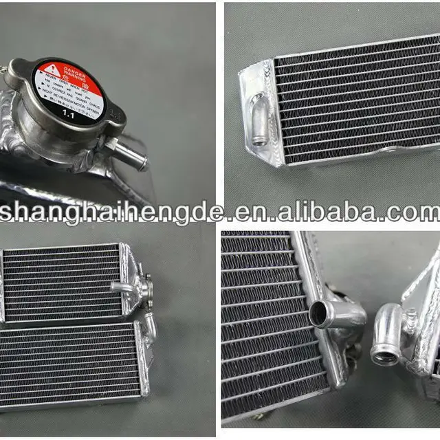 aluminum motorcycle radiators for SUZUKI RM125 125cc 2001-2008