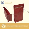 Food safe foiled flat bottom pouch with pocket zipper for packing coffee