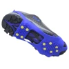 High quality TPE Ice Snow Cleat Spikes Crampons with 10 Teeth Claws ice grip anti slip
