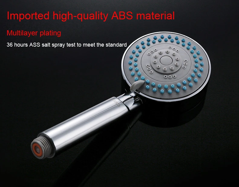 WP06507T moisture proof and water saving medium pressure rainfall hand held shower head