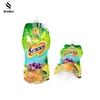 Custom Plastic Soup Liquid Refill Drink Ziplock Packaging Bag For Juice Package