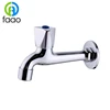 FAAO High quality Wall mounted stainless steel cold water taps