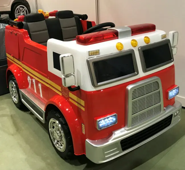 kids motorized fire truck