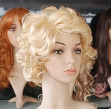 Short Gold Marilyn Monroe Sxy Curly Woman Fashion Wig Buy Wig