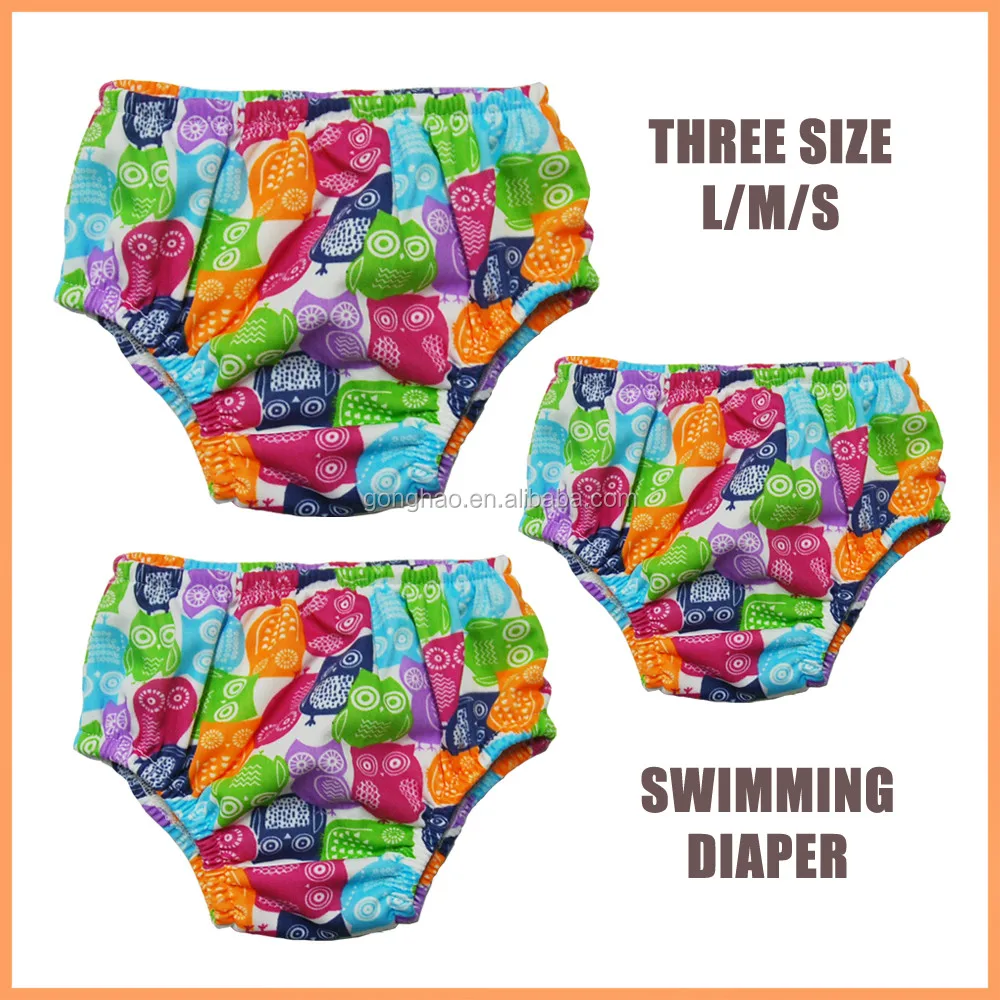 2018 Newest Designs Waterproof Swim Pool Diaper Swim Nappy Baby