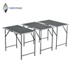 Cheap Furniture Outdoor Multi Function Lightweight Aluminum Folding Table Set