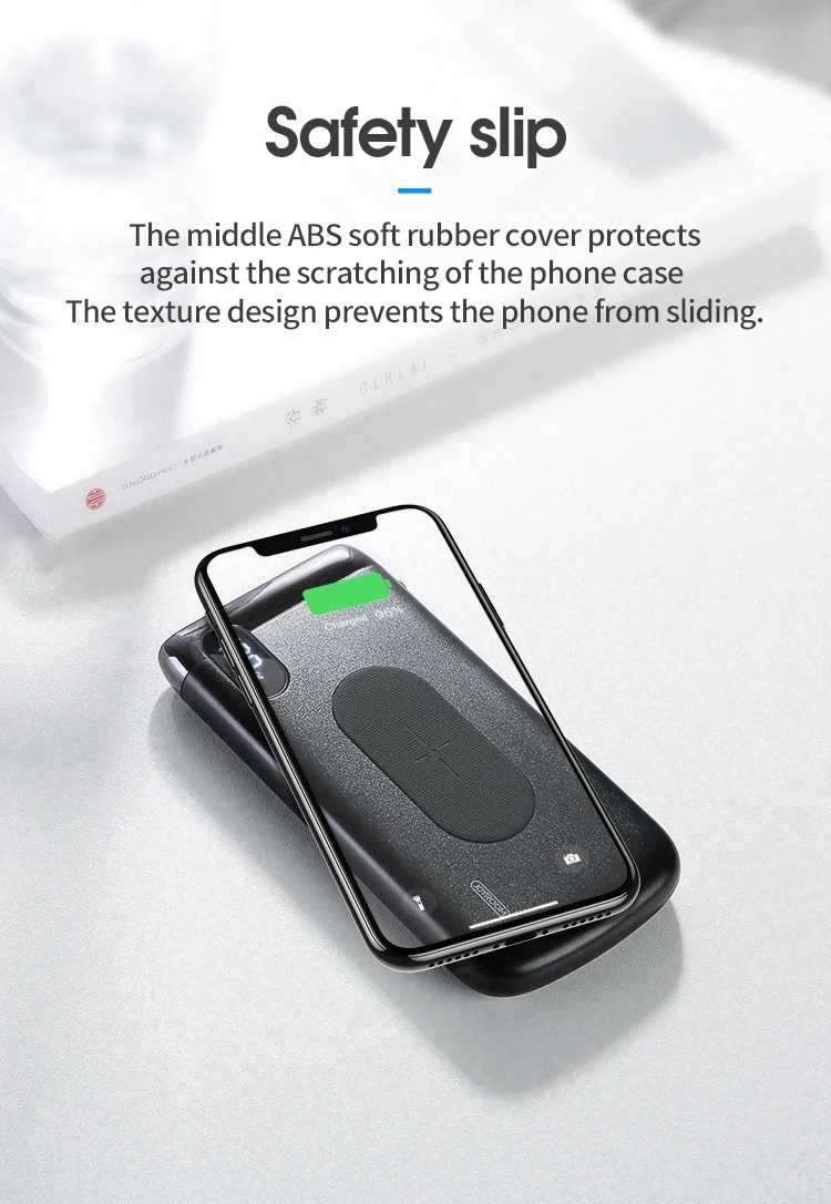 Joyroom 10000mah wireless charger powerbank super slim power bank - ANKUX.COM