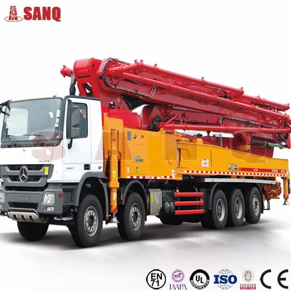 concrete pump truck dimensions