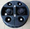 Base blower for cone, pillar, tusk, colourful led light, diameter 80cm