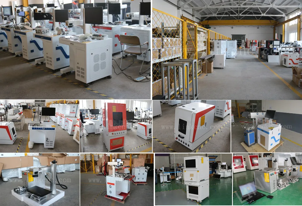 Highest supplier 20W 30w 50W Desktop fiber laser marking machine